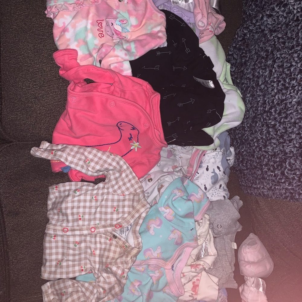 Nb girl onesies
